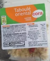 Mängden socker i Taboulé oriental