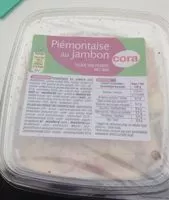 Mängden socker i Piémontaise au jambon