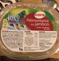 Mängden socker i Piémontaise au jambon