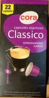 Mängden socker i Capsules espressi Classico