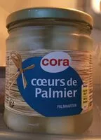 Mängden socker i Coeurs de palmier