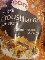 Mängden socker i Muesli croustillant aux noix