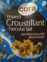 Mängden socker i Muesli Croustillant Chocolat Lait