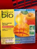 Mängden socker i COMPOTE POMME MANGUE