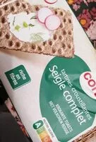 Mängden socker i Tartines croustillantes Seigle complet