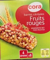 Mängden socker i Barre céréales fruit rouge