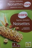Mängden socker i Barres céréales noisettes