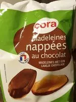 Mängden socker i Madeleine nappée au chocolat