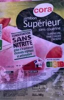 Mängden socker i Jambon superieur sans couenne