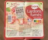 Mängden socker i Lardon fumés sans nitrite