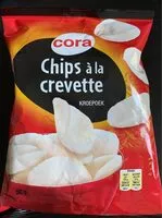 Mängden socker i Chips à la crevette