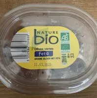 Mängden socker i Olives vertes feta