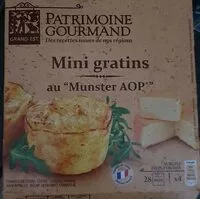 Mängden socker i Mini gratins au Munster AOP