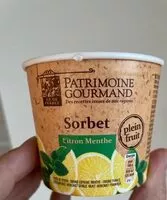 Mängden socker i Sorbet Citron Menthe