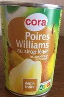 Mängden socker i Poires william sirop léger