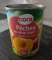 Mängden socker i Pêches au sirop léger