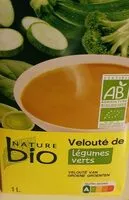Mängden socker i Velouté de légumes verts