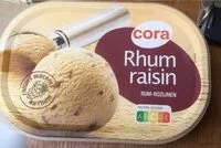 Mängden socker i Glace Rhum-Raisin