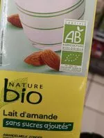 Mängden socker i Lait d'amande