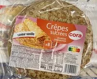 Mängden socker i Crêpes sucrées