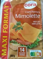 Mängden socker i Tranchettes mimolette x14