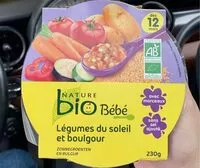 Mängden socker i Légumes du soleil et boulgour