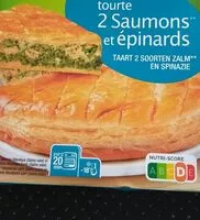 Mängden socker i Tourte 2 saumons et épinards