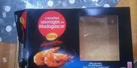 Mängden socker i Crevettes sauvage de Madagascar