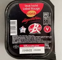 Mängden socker i Steak Haché Label Rouge Degustation