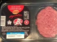 Mängden socker i Steak hache label rouge