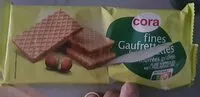 Mängden socker i Fines gaufrettes fourrées praliné