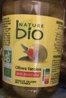 Mängden socker i Olive farcies aux poivrons