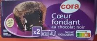 Mängden socker i Cœur fondant au chocolat noir