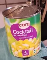 Mängden socker i Cocktail au sirop léger
