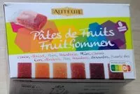 Mängden socker i Pâtes de fruits