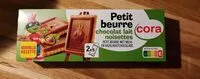 Mängden socker i Petit beurre chocolat lait noisettes