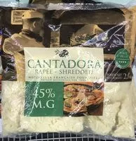 Mängden socker i Mozzarella Rapé
