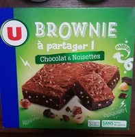 Mängden socker i Brownie Chocolat & Noisettes