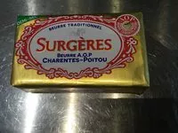 Mängden socker i Le Beurre Surgères 82% Demi Sel