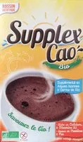 Mängden socker i Supplex Cao Bio