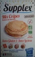 Mängden socker i Préparation mix crêpes pancakes gaufres blinis sans gluten bio