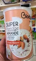 Mängden socker i Super Porridge Amande & Supers Aliments