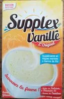 Mängden socker i Supplex vanille l'original