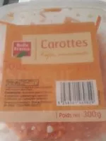 Mängden socker i Carotte râpées