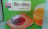 Mängden socker i Biscottes Sans Sel