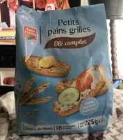 Mängden socker i Petits pains grilles