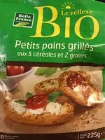 Mängden socker i Petits pains grillés aux 5 céréales et 2 graines