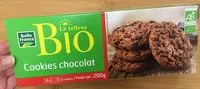 Mängden socker i Cookies Chocolat
