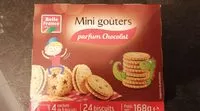 Mängden socker i Mini goûters parfum chocolat
