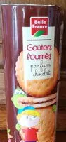 Mängden socker i Goûter fourrés